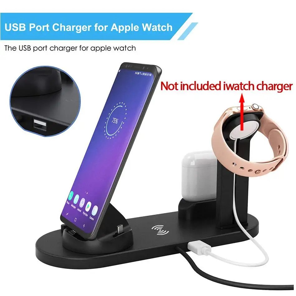 30W 7 in 1 Wireless Charger Stand Pad For iPhone 14 13 12 Pro Max Apple Watch Airpods Pro iWatch 8 7 Fast Charging Dock Station 30W 7 in 1 Wireless Charger Stand Pad For iPhone 14 13 12 Pro Max Apple Watch Airpods Pro iWatch 8 7 Fast Charging Dock Station