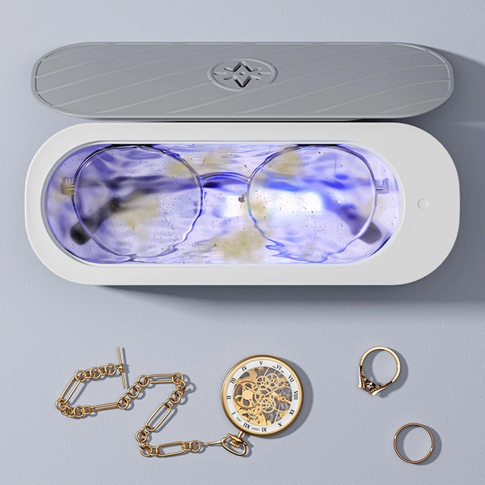 Ultrasonic Cleaning Machine USB Rechargeable High Frequency Vibration Wash Cleaner Jewelry Glasses Cleaner Ultrasonic Cleaning Machine USB Rechargeable High Frequency Vibration Wash Cleaner Jewelry Glasses Cleaner