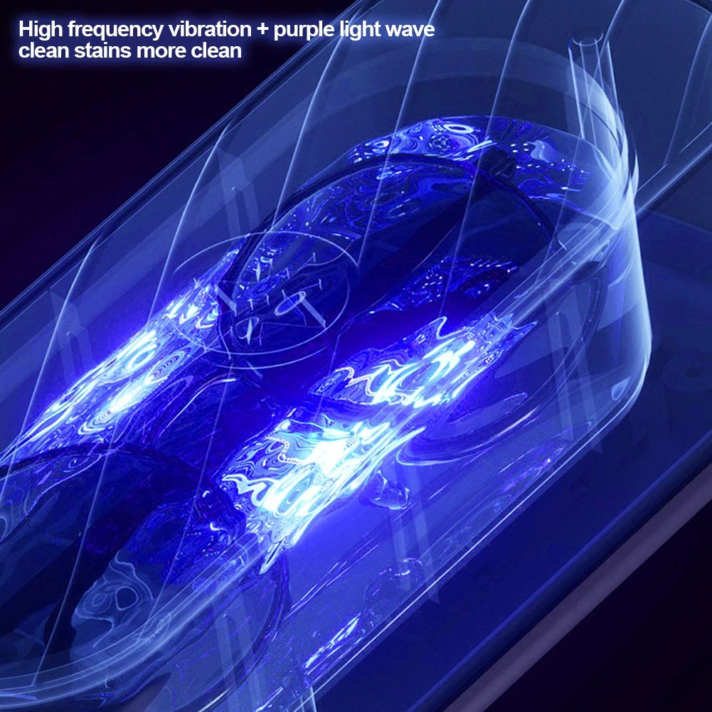 Ultrasonic Jewelry Glasses Brushes Cleaner