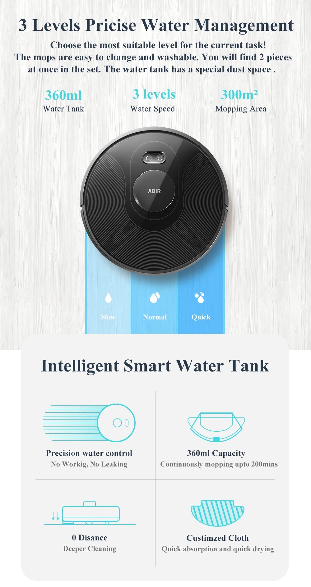 ABIR X8 Robot Vacuum Cleaner ,Laser System, Multiple Floors Maps, Zone Cleaning,Restricted Area Setting for Home Carpet Cleaning X8 Advanced Robot Vacuum Cleaner