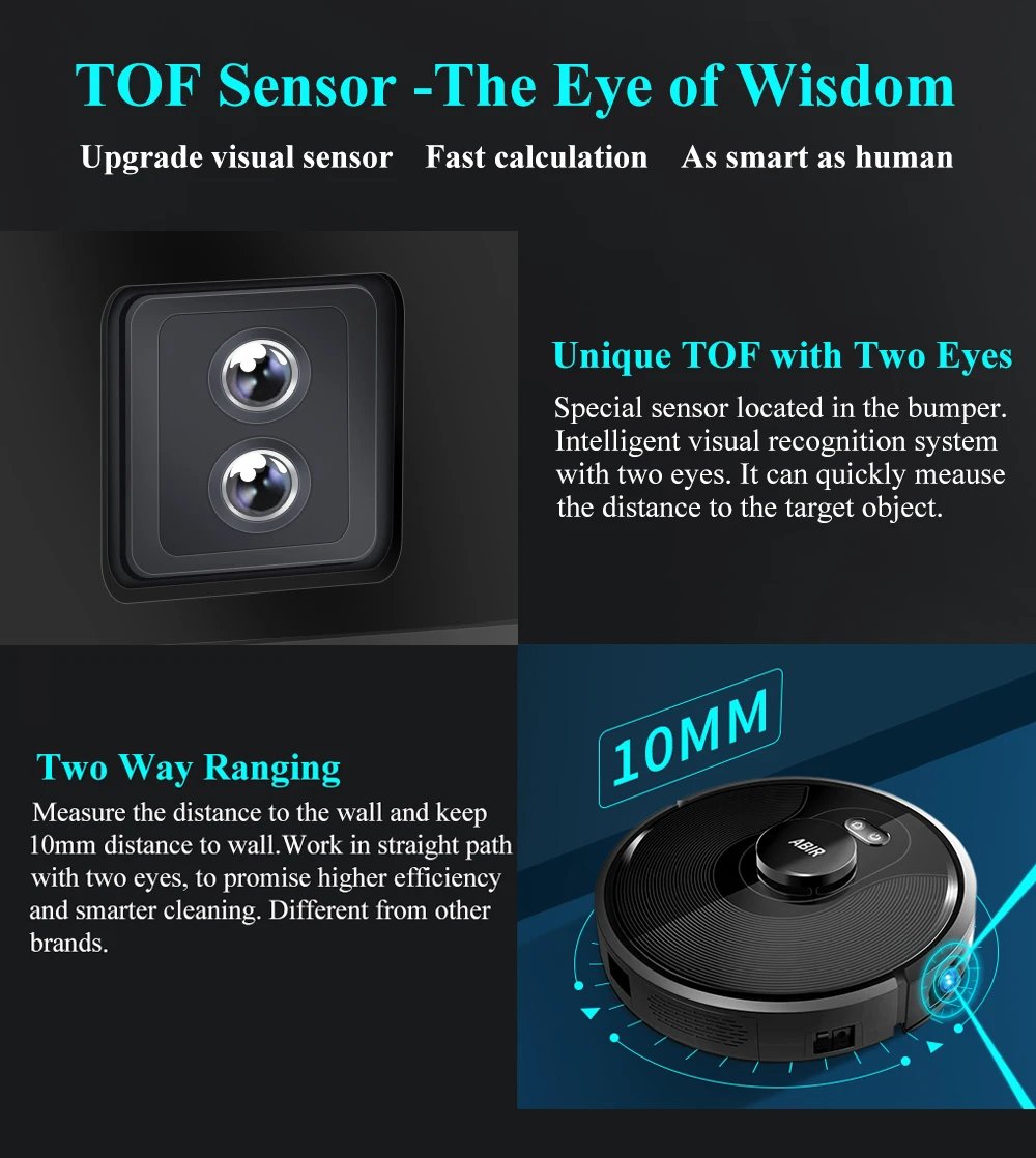 ABIR X8 Robot Vacuum Cleaner ,Laser System, Multiple Floors Maps, Zone Cleaning,Restricted Area Setting for Home Carpet Cleaning ABIR X8 Robot Vacuum Cleaner ,Laser System, Multiple Floors Maps, Zone Cleaning,Restricted Area Setting for Home Carpet Cleaning