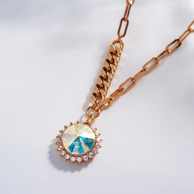 Austrian Crystal Necklace woman Jewelry