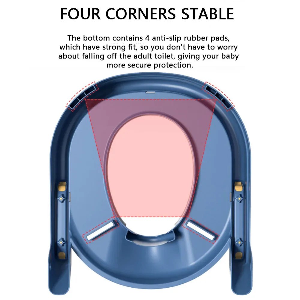 Stair Style Children’s Toilet Adjustable Baby Toilet Folding Rack Step Stool Child Step Toilet Seat Ring Baby Potty Toilet Stair Style Children's Toilet Adjustable Baby Toilet Folding Rack Step Stool Child Step Toilet Seat Ring Baby Potty Toilet