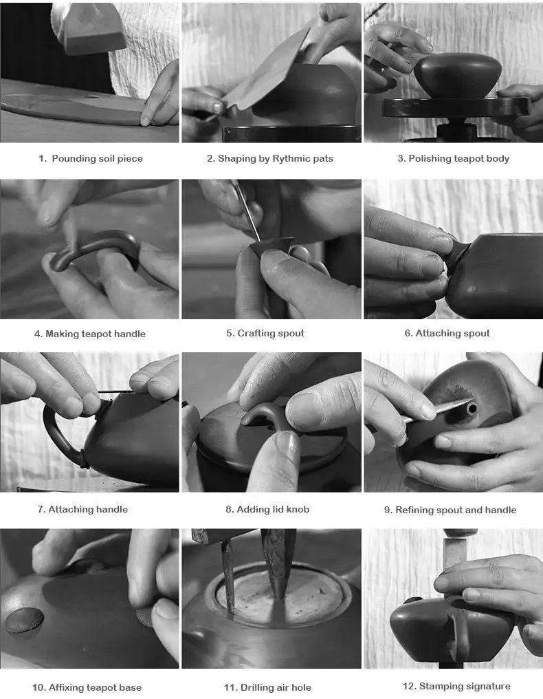 Color-Changing Dragon & Phoenix Chinese Dragon And Phoenix Colour Changing Teapot Pure Handmade Purple Sand Teapot