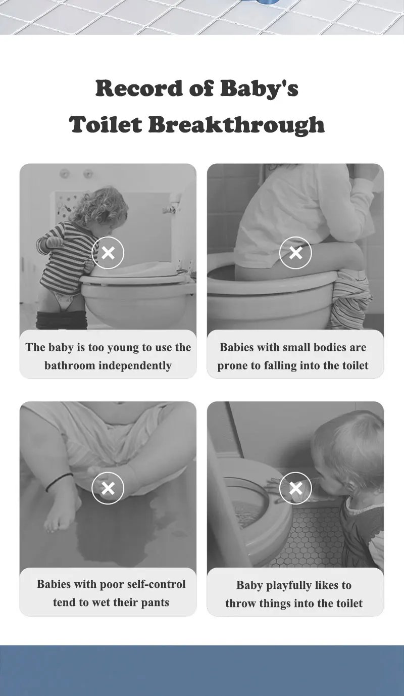 Portable Potty Child WC Toilet Seat Household Children's Pot Baby Toilet Pot Folding Rack Step Stool Potty Training Toilet