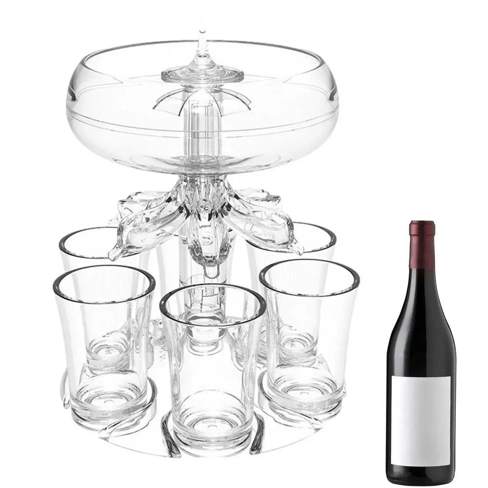 Glass Filling Liquid Dispenser 6 Shot