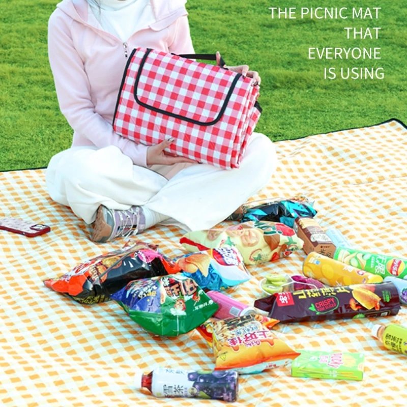 Ultrasonic Picnic Mat Thickened Waterproof Beach Blanket Camping Tent Grassland Mat Outdoor Sleeping Pad Camping Accsesorios Ultrasonic Picnic Mat Thickened Waterproof Beach Blanket Camping Tent Grassland Mat Outdoor Sleeping Pad Camping Accsesorios