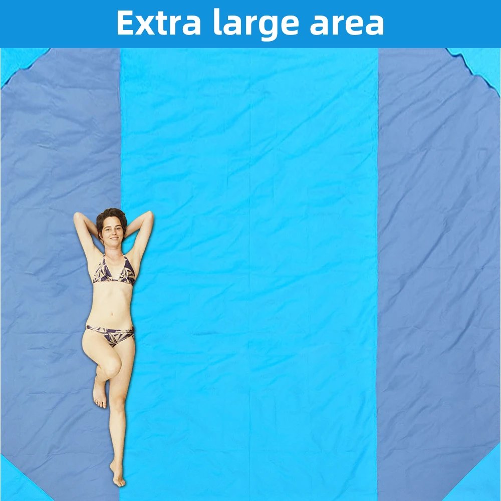 2×2.1m Waterproof Pocket Beach Blanket Folding Camping Mat Mattress Portable Lightweight Mat Outdoor Picnic Mat Sand Beach Mat 2x2.1m Waterproof Pocket Beach Blanket Folding Camping Mat Mattress Portable Lightweight Mat Outdoor Picnic Mat Sand Beach Mat