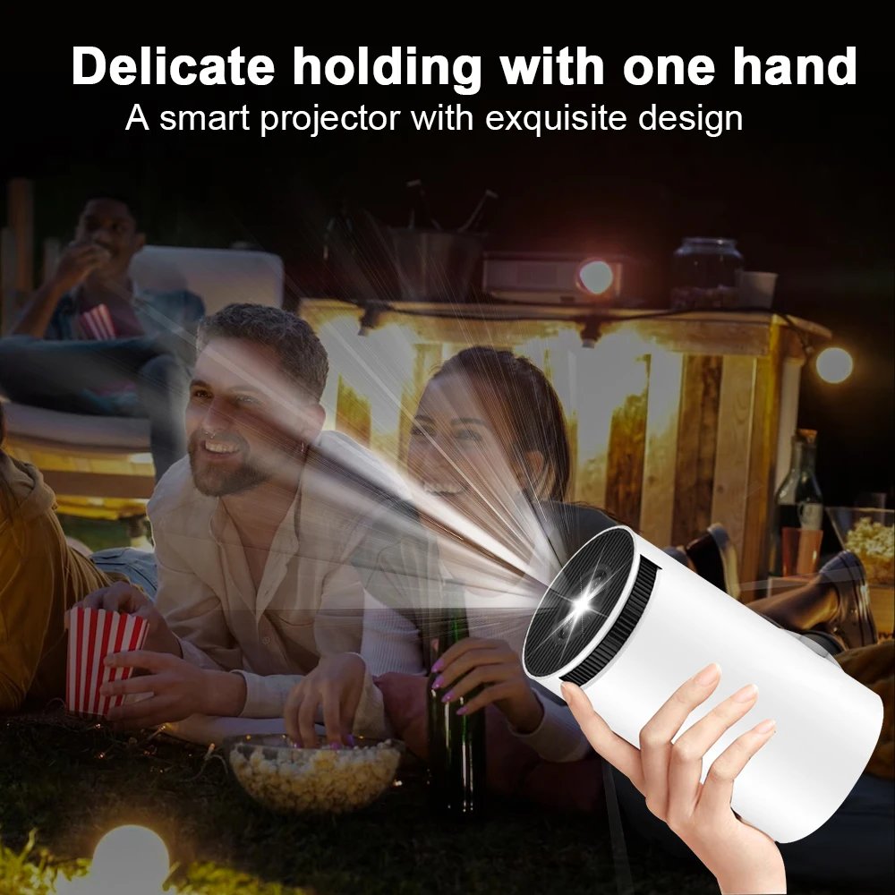 Home Cinema Outdoor Projector 4K Android Dual Wifi