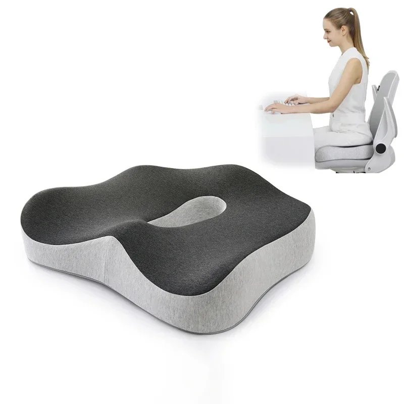 Memory Foam Office Chair Cushion Car Seat Support Waist Pillow Massage Lumbar Orthopedic Pillow Buttock Coccyx Cushion Back Pads Memory Foam Office Chair Cushion Car Seat Support Waist Pillow Massage Lumbar Orthopedic Pillow Buttock Coccyx Cushion Back Pads