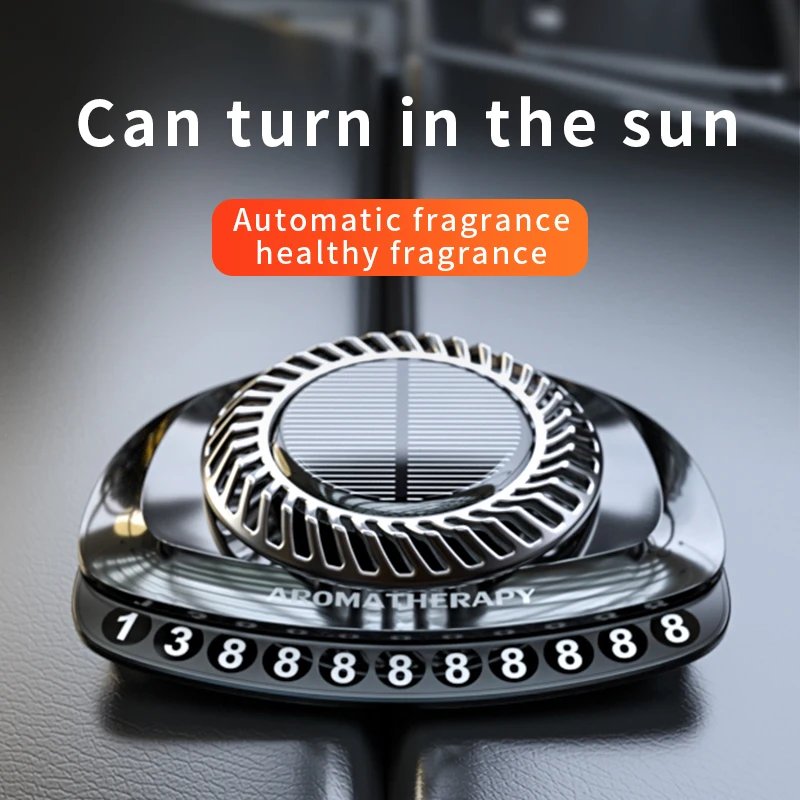 DINPHONE Solar Car Air Freshener Rotary Aroma Diffuser Auto Interior Accessories Essential Oils Diffuse DINPHONE Solar Car Air Freshener Rotary Aroma Diffuser Auto Interior Accessories Essential Oils Diffuse