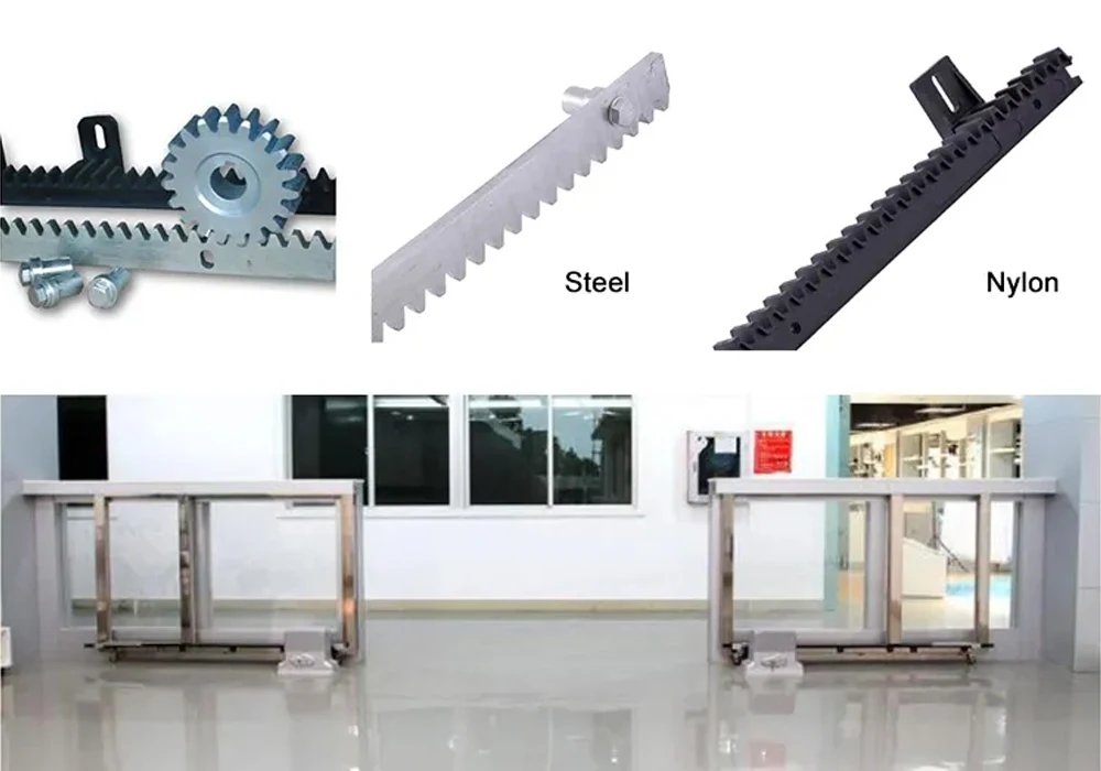 220V Automatic Electric Slide Gate Opener Operator Motor Sliding Door Gate Close 1800kg with 4m 5m 6m Gear Rack Rails KITS 220V Automatic Electric Slide Gate Opener Operator Motor Sliding Door Gate Close 1800kg with 4m 5m 6m Gear Rack Rails KITS