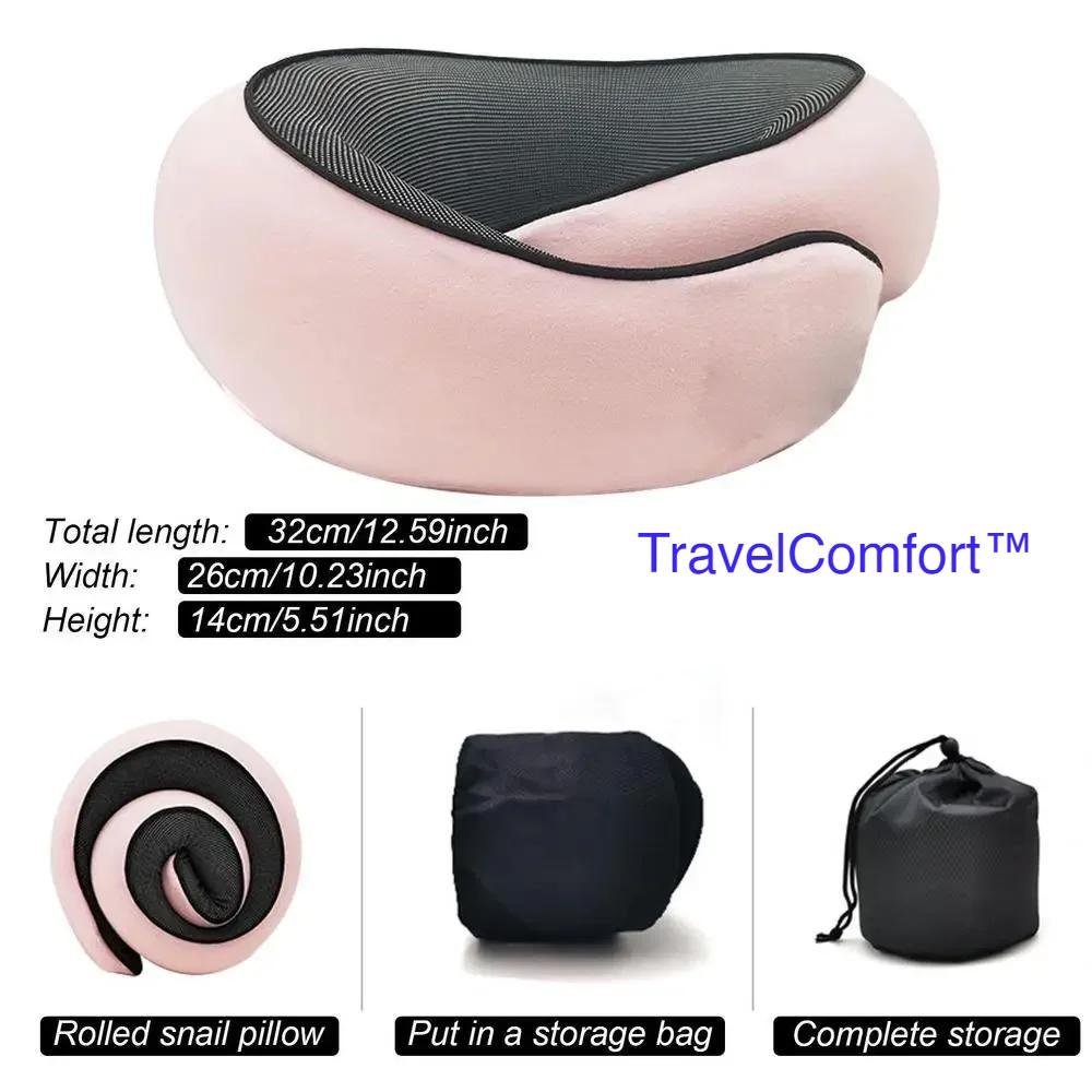 TravelComfort™ Neck Travel Pillow Round-Shape