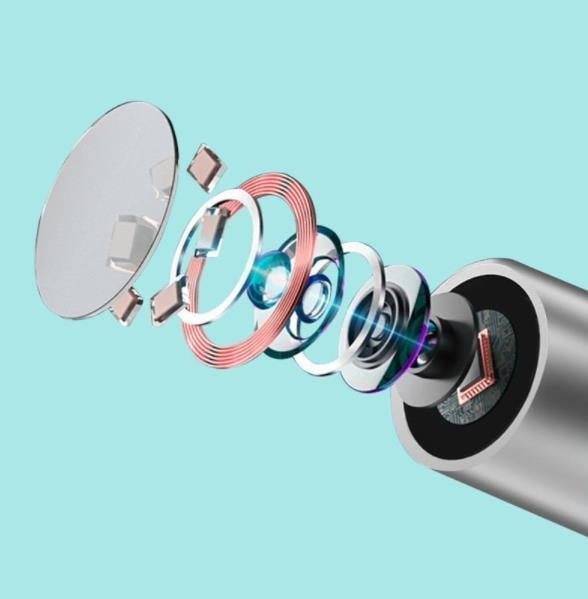 Wi -Fi visible wax elimination spoon USB 1080P HD load otoscope Ear Cleaner Ear wax removal tool Suitable for Android iOS phones