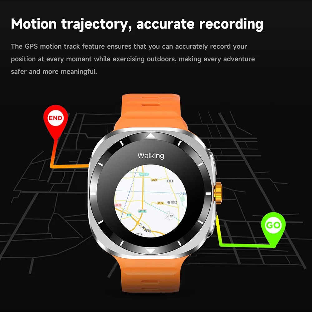 For Samsung Galaxy Watch 7 Ultra Men’s Smart Watch AMOLED NFC Bluetooth Call GPS Positioning Compass SmartWatch 2024 Android IOS For Samsung Galaxy Watch 7 Ultra Men's Smart Watch AMOLED NFC Bluetooth Call GPS Positioning Compass SmartWatch 2024 Android IOS