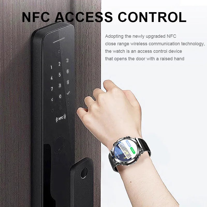 1.39-inch 4G Network SIM Card Smart Watch Dual Camera GPS Wifi NFC Rugged 64G-ROM Google Play IP67 Android Men Women Smartwatch 1.39-inch 4G Network SIM Card Smart Watch Dual Camera GPS Wifi NFC Rugged 64G-ROM Google Play IP67 Android Men Women Smartwatch