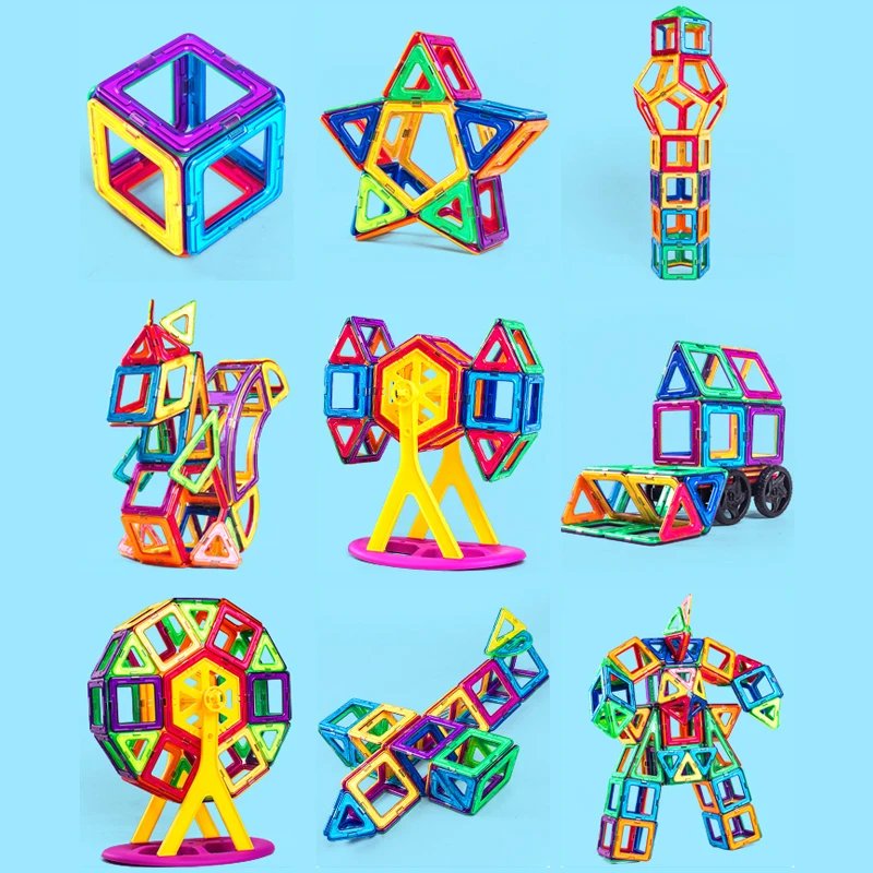 Magnets Toys for Kids Big Size Plus Magnetic Blocks for Children Designer Constructor Set Toys for Boys Building Blocks Magnets Toys for Kids Big Size Plus Magnetic Blocks for Children Designer Constructor Set Toys for Boys Building Blocks