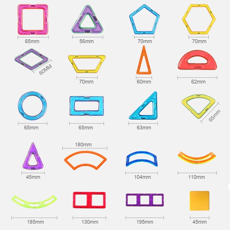 Magnetic Building Blocks Kids Toy - Big Size Plus Magnetic Building Blocks Kids Toy - Big Size Plus