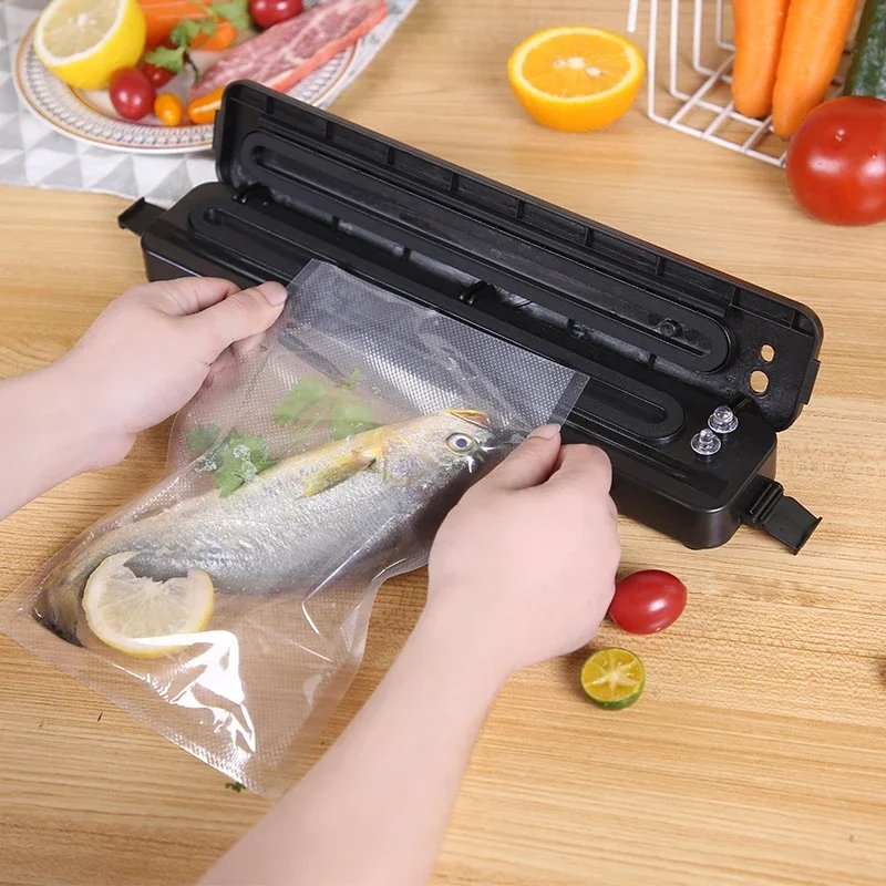 Electric Vacuum Sealers Food Sealer Machine Foods Fresh Storage Vacuum Sealer Machine Plastic Bags Sealer For Storage Food