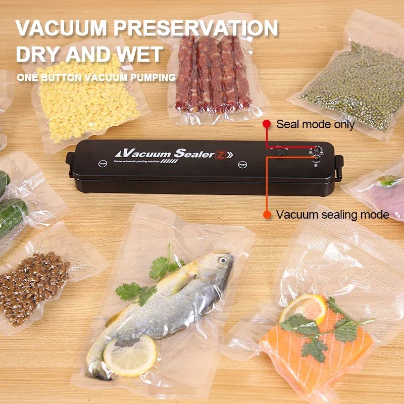 Electric Vacuum Sealers Food Sealer Machine Foods Fresh Storage Vacuum Sealer Machine Plastic Bags Sealer For Storage Food Electric Vacuum Sealers Food Sealer Machine Foods Fresh Storage Vacuum Sealer Machine Plastic Bags Sealer For Storage Food
