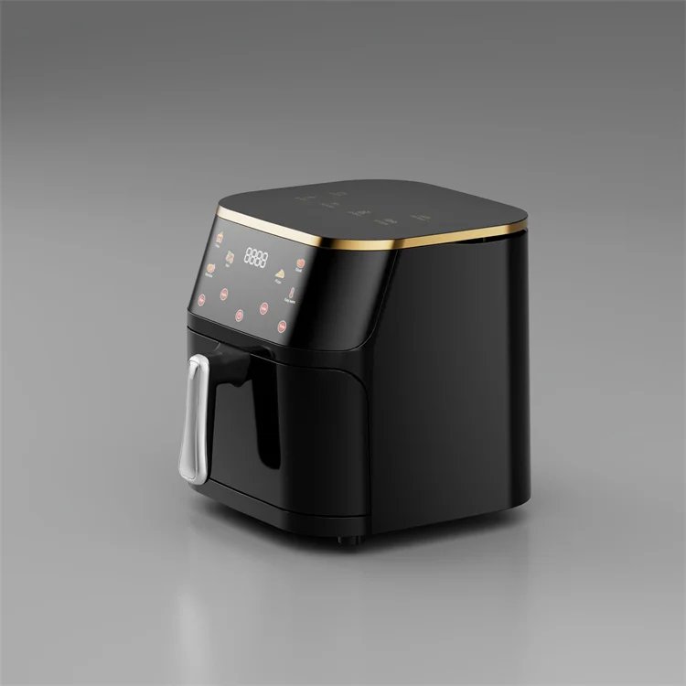 10L Stainless Steel visual Air Fryer Intelligent Large Capacity Electric Frying Pan Household Kitchen Black And Sliver Touch 10L Stainless Steel visual Air Fryer Intelligent Large Capacity Electric Frying Pan Household Kitchen Black And Sliver Touch