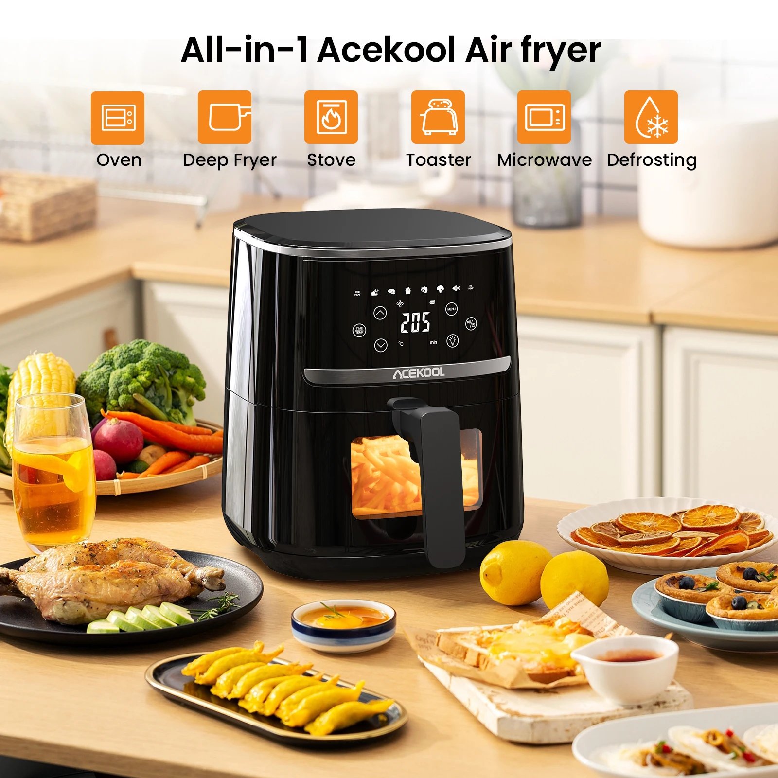 5QT All-in-1 Air Fryer  5QT All-in-1 Air Fryer