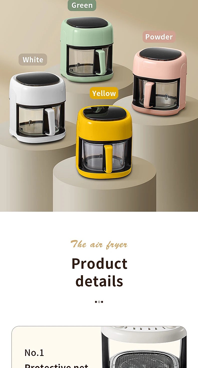 Gmert Smart Air Fryer – Large Capacity