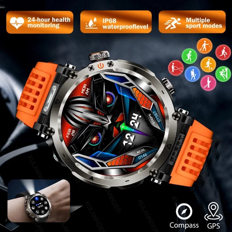 2025 New Fashion luxury Watch HT30 GPS Compass Smart Watch Outdoor Sport Man AMOLED 366*366 FOR Galaxy Watch 7 Upgraded 2025 New Fashion luxury Watch HT30 GPS Compass Smart Watch Outdoor Sport Man AMOLED 366*366 FOR Galaxy Watch 7 Upgraded