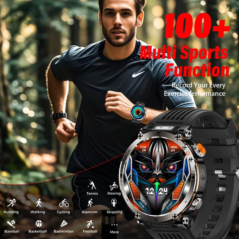 2025 New Fashion luxury Watch HT30 GPS Compass Smart Watch Outdoor Sport Man AMOLED 366*366 FOR Galaxy Watch 7 Upgraded 2025 New Fashion luxury Watch HT30 GPS Compass Smart Watch Outdoor Sport Man AMOLED 366*366 FOR Galaxy Watch 7 Upgraded