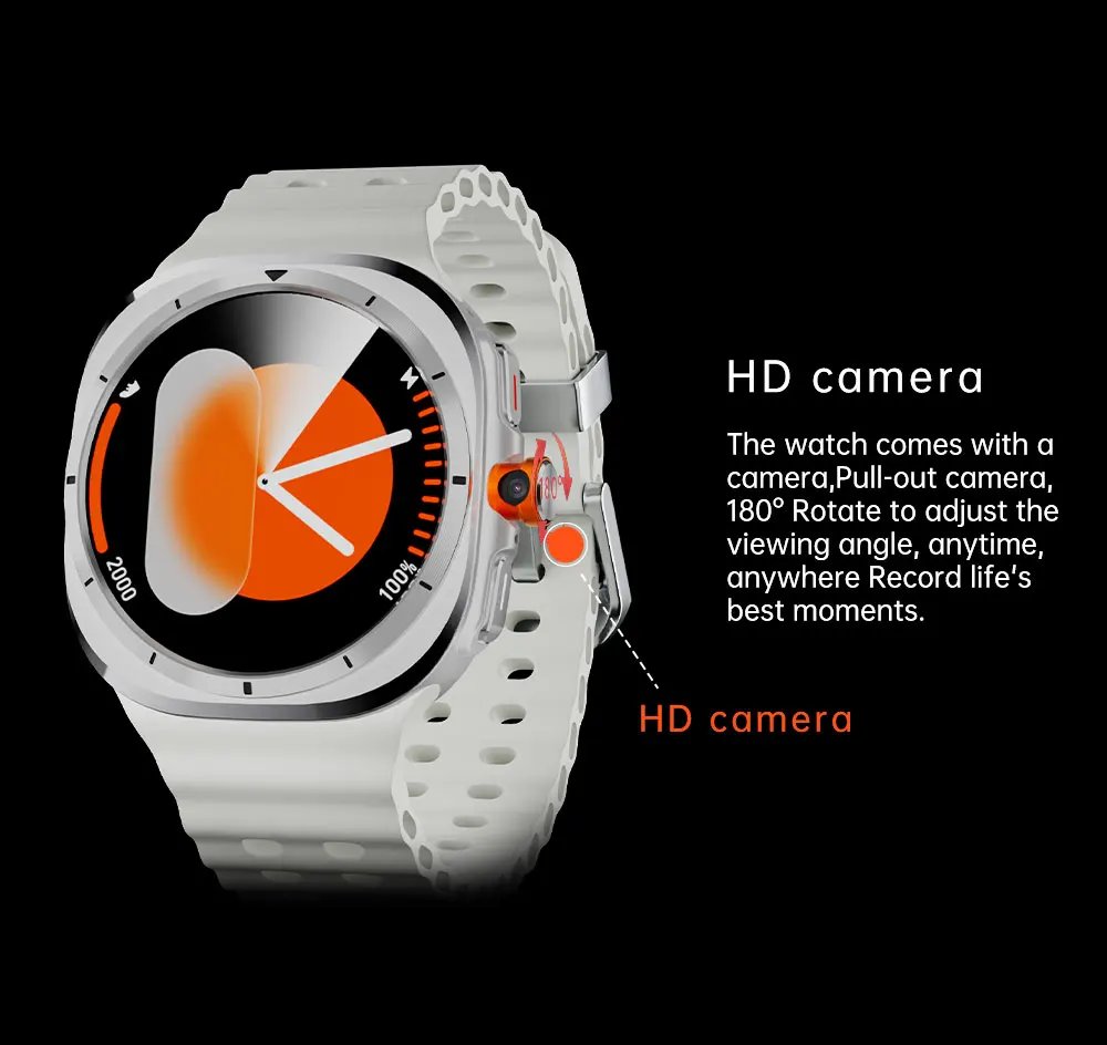 2025New Watch Galaxy 7 Ultra SmartWatch Video Call 4G/5G SIM Card Smartwatch GPS WIFI Rotary Camera Global Calling Watch 1500mAh 2025New Watch Galaxy 7 Ultra SmartWatch Video Call 4G/5G SIM Card Smartwatch GPS WIFI Rotary Camera Global Calling Watch 1500mAh