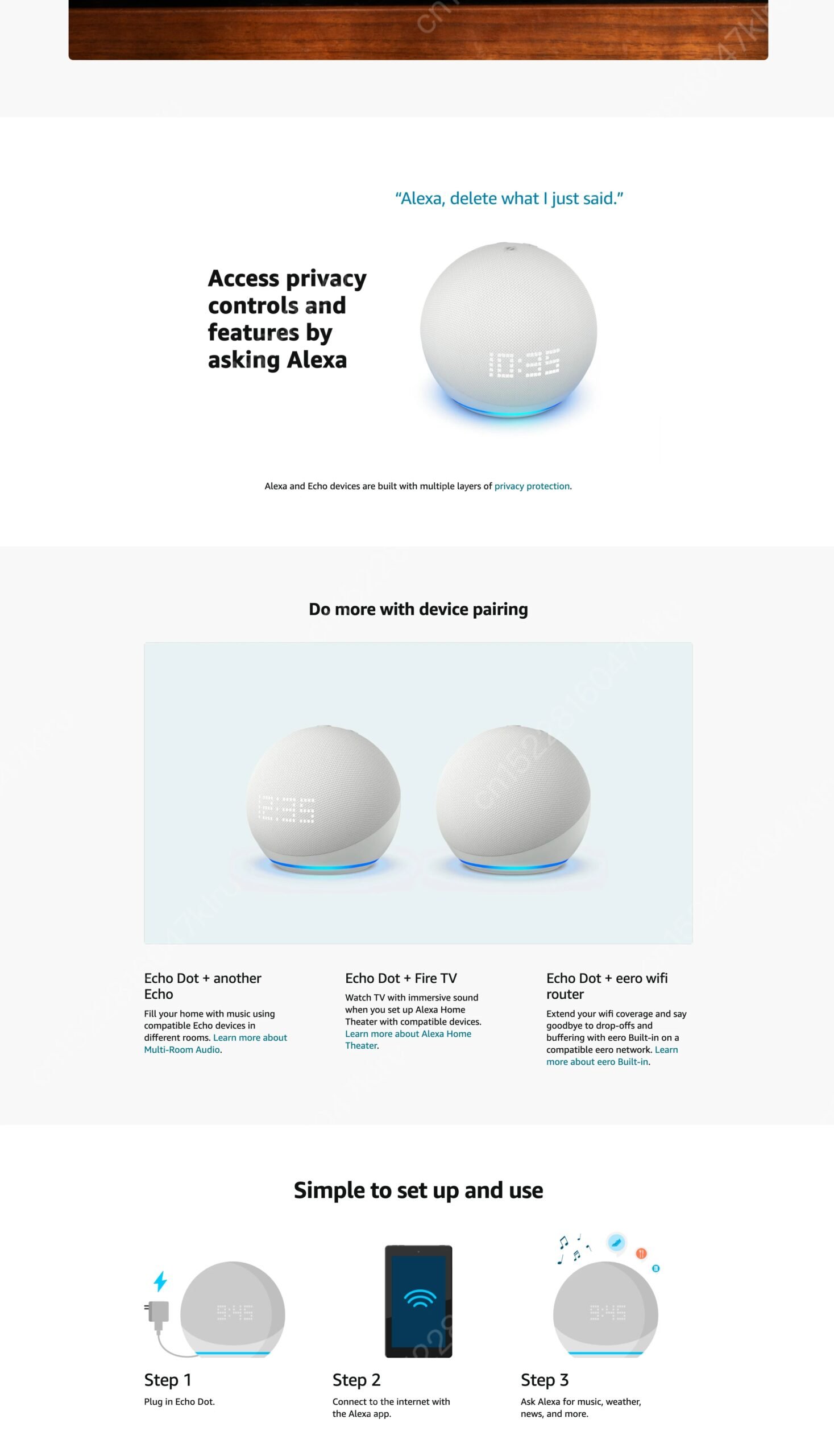 Amazon Alexa Echo Dot 5th Generation