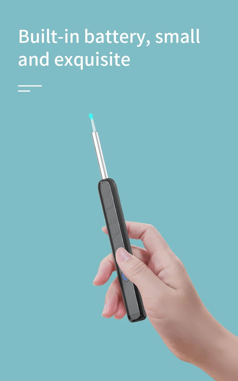 Smart Visual Ear Cleaner HD Ear Sticks Otoscope USB C Charging Endoscope Wax Removal Tool Earpick MIni Camera Health Care Set Smart Visual Ear Cleaner HD Ear Sticks Otoscope USB C Charging Endoscope Wax Removal Tool Earpick MIni Camera Health Care Set