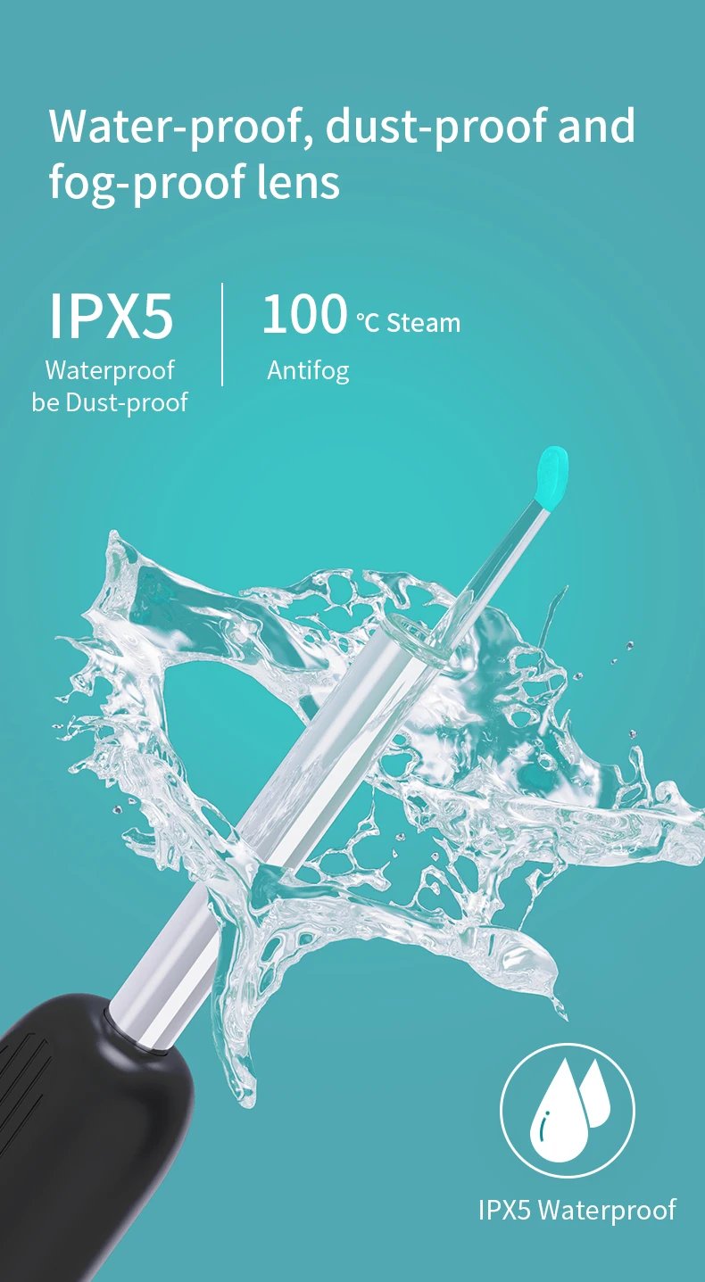 Smart Visual Ear Cleaner HD Ear Sticks Otoscope USB C Charging Endoscope Wax Removal Tool Earpick MIni Camera Health Care Set Smart Visual Ear Cleaner HD Ear Sticks Otoscope USB C Charging Endoscope Wax Removal Tool Earpick MIni Camera Health Care Set