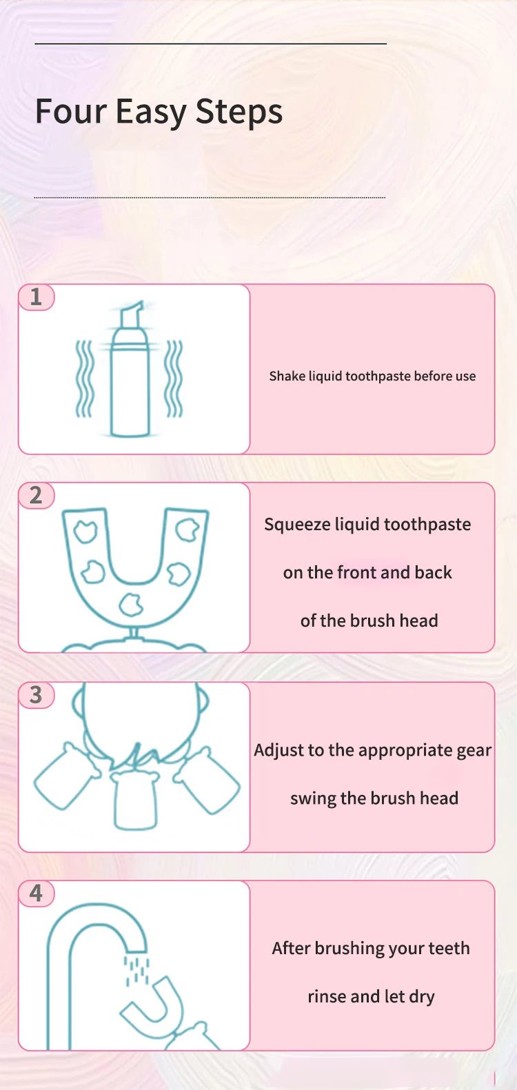 360 Degrees Intelligent Automatic Electric Toothbrush U Type for Adults Child Smart Sonic Tooth Brush USB Charging Teeth Whiten 360 Degrees Intelligent Automatic Electric Toothbrush U Type for Adults Child Smart Sonic Tooth Brush USB Charging Teeth Whiten