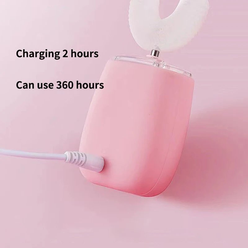 360 Degrees Intelligent Automatic Electric Toothbrush U Type for Adults Child Smart Sonic Tooth Brush USB Charging Teeth Whiten 360 Degrees Intelligent Automatic Electric Toothbrush U Type for Adults Child Smart Sonic Tooth Brush USB Charging Teeth Whiten