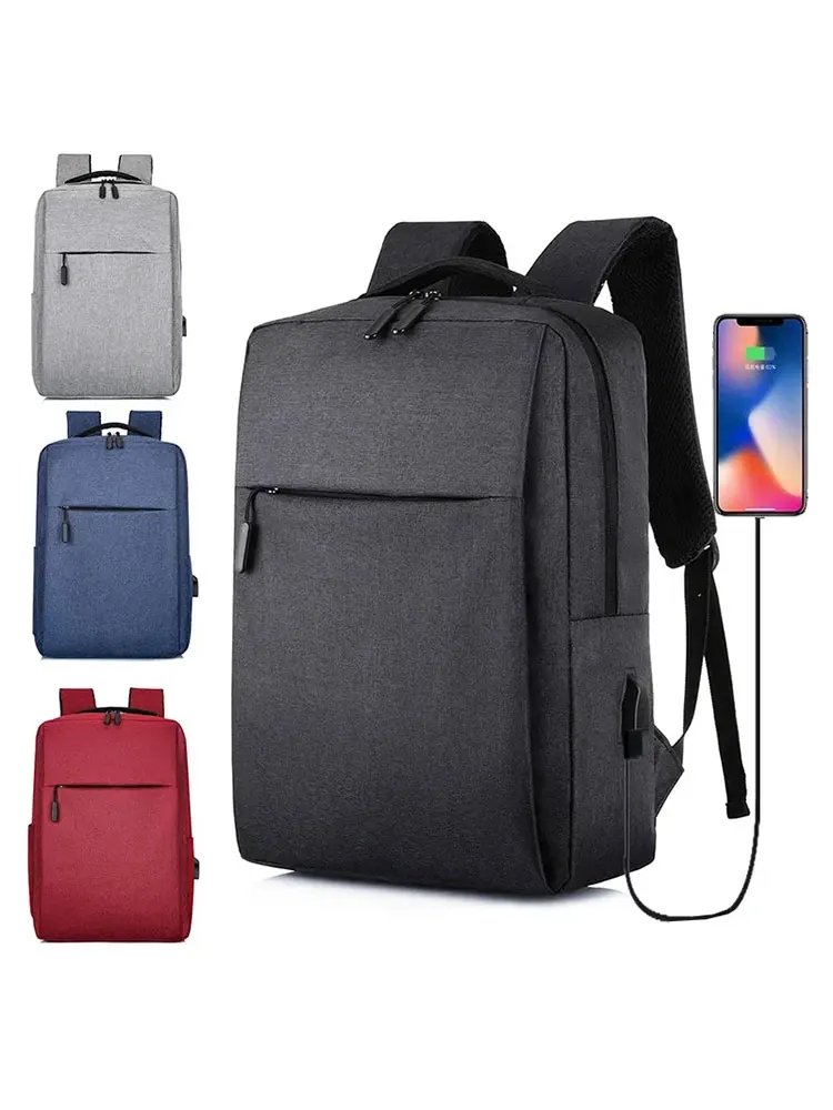 2024 New Versatile Business Bag USB Rechargeable School Bag Waterproof Laptop Bag Backpack Waterproof USB Business Laptop Backpack - keeps your phone or tablet powered during commutes, travel, or long school days.