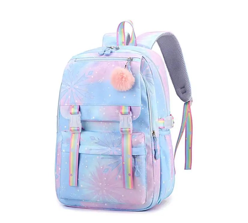 Disney Lilo And Stitch Women's Backpack Boys Girls Bookbag Bag Student Teenager Children Knapsack Schoolbag Rucksack Mochila