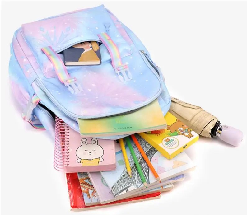 Disney Lilo And Stitch Women's Backpack Boys Girls Bookbag Bag Student Teenager Children Knapsack Schoolbag Rucksack Mochila