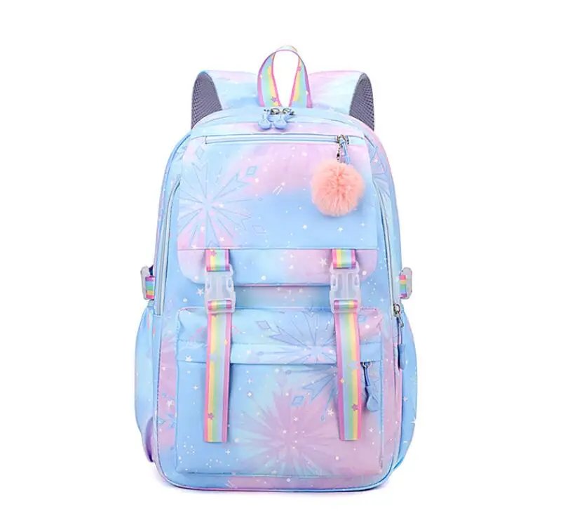 Disney Lilo And Stitch Women's Backpack Boys Girls Bookbag Bag Student Teenager Children Knapsack Schoolbag Rucksack Mochila
