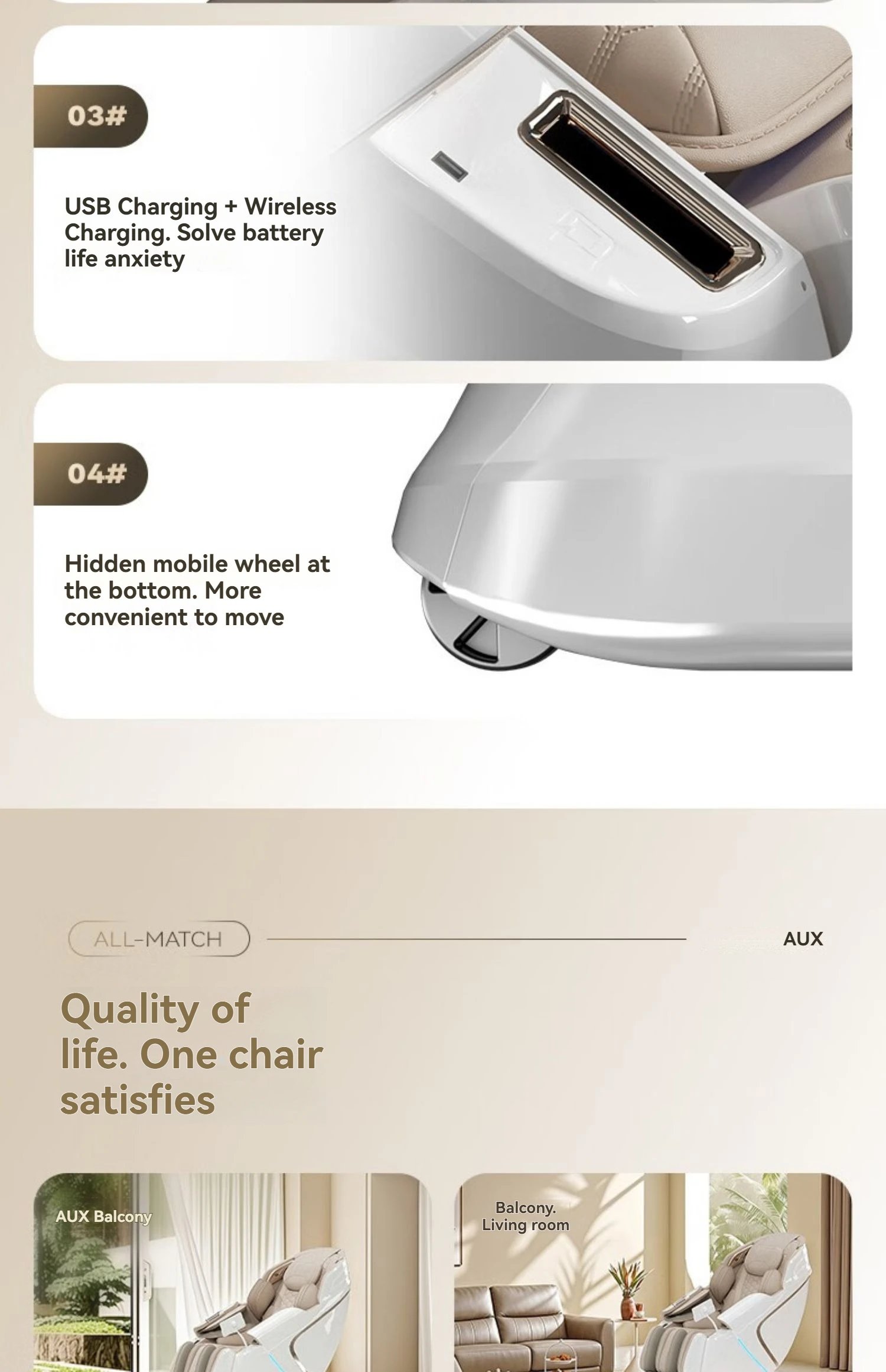 4D+4D Electric Massage Chair Full Body 24 Modes Zero Gravity SL-Track Shiatsu Smart Auto Massage Chairs with Heat System Massage 4D+4D Electric Massage Chair Full Body 24 Modes Zero Gravity SL-Track Shiatsu Smart Auto Massage Chairs with Heat System Massage