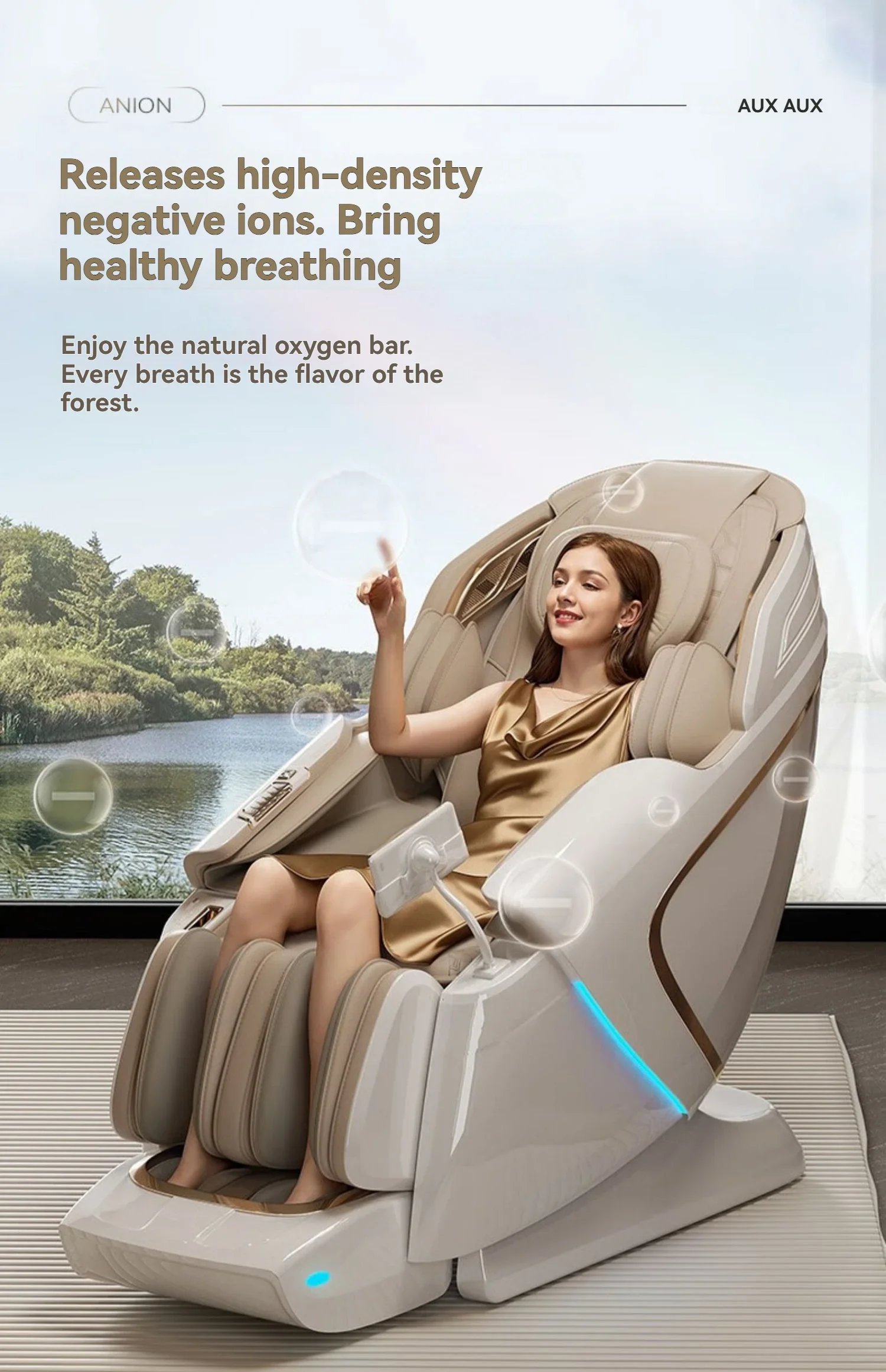 4D+4D Electric Massage Chair Full Body 24 Modes Zero Gravity SL-Track Shiatsu Smart Auto Massage Chairs with Heat System Massage 4D+4D Electric Massage Chair Full Body 24 Modes Zero Gravity SL-Track Shiatsu Smart Auto Massage Chairs with Heat System Massage