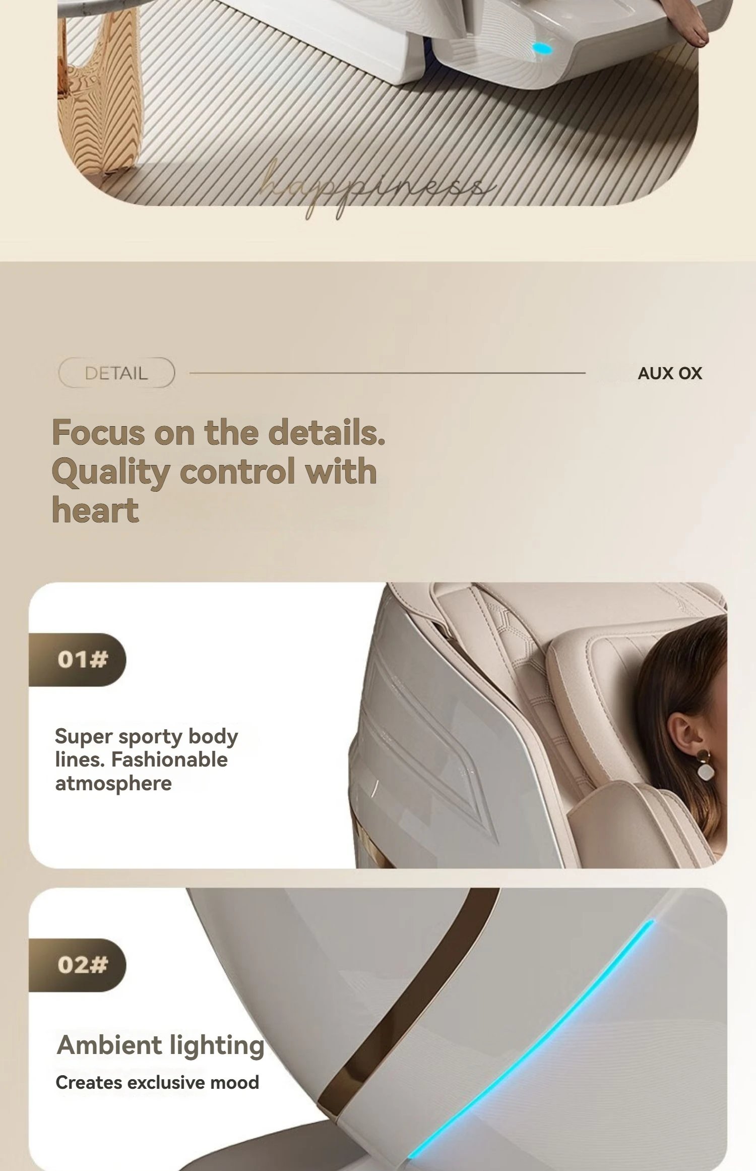 4D+4D Electric Massage Chair Full Body 24 Modes Zero Gravity SL-Track Shiatsu Smart Auto Massage Chairs with Heat System Massage 4D+4D Electric Massage Chair Full Body 24 Modes Zero Gravity SL-Track Shiatsu Smart Auto Massage Chairs with Heat System Massage