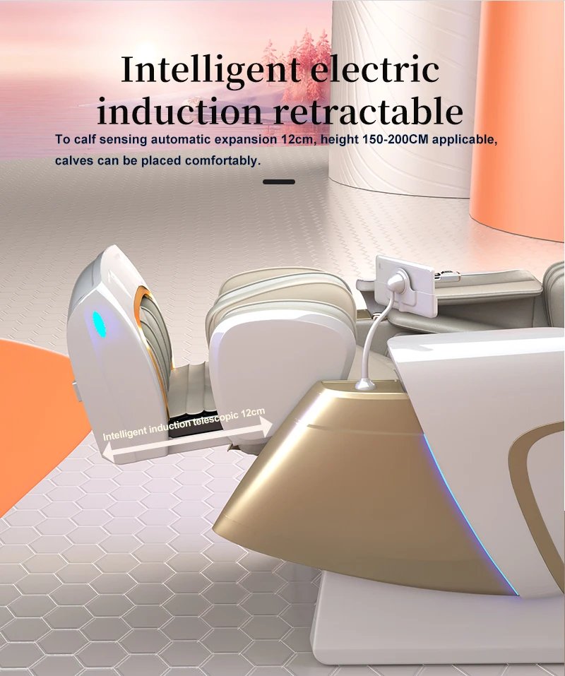 4D+4D Electric Massage Chair Full Body 24 Modes Zero Gravity SL-Track Shiatsu Smart Auto Massage Chairs with Heat System Massage 4D+4D Electric Massage Chair Full Body 24 Modes Zero Gravity SL-Track Shiatsu Smart Auto Massage Chairs with Heat System Massage