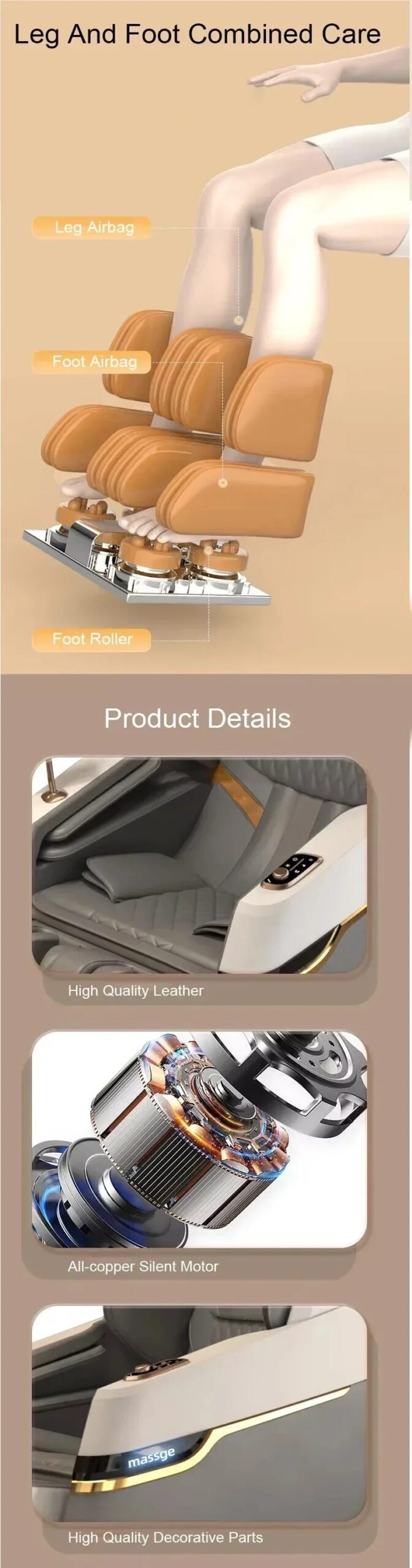 2025 4D SL Track Massage Office Chair Zero Gravity Recliner Full Body Airbag Sofa Touchscreen Control 3 Years Warranty 2025 4D SL Track Massage Office Chair Zero Gravity Recliner Full Body Airbag Sofa Touchscreen Control 3 Years Warranty