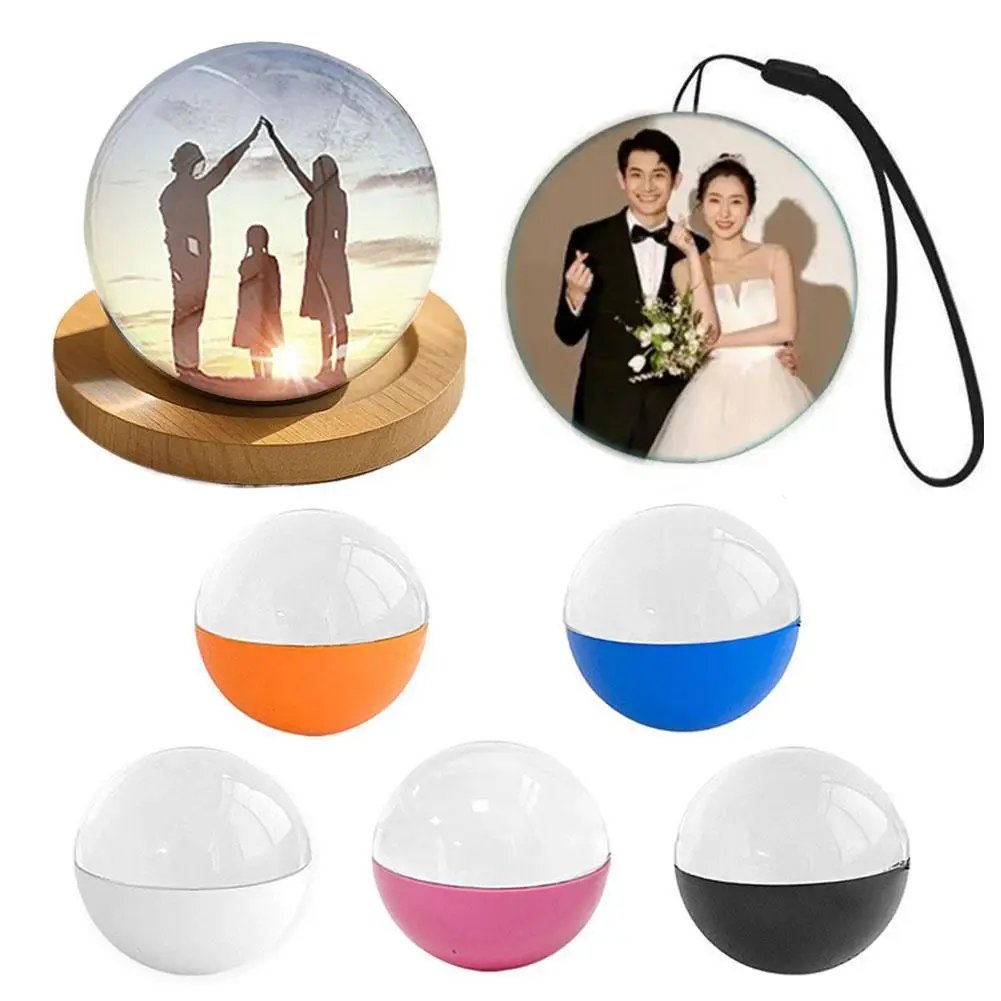 Customized 3D DIY Crystal Ball Video Player Memory Glass Ball Video Player Crystal Ball Christmas Birthday Creative Gift