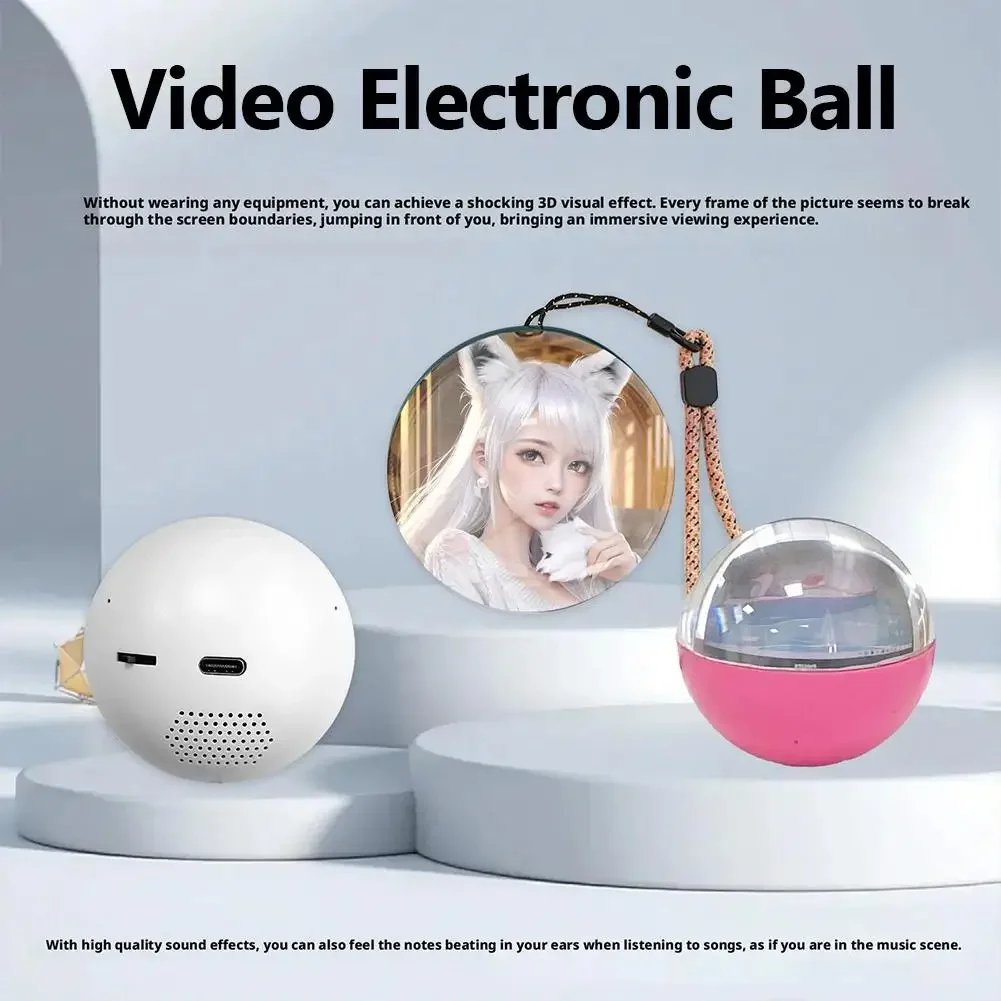 3D Video Crystal Ball DIY Memory Art Glass Ball Lamp Spherical Pixel Display 2.7inchs Screen 4GB Videos Player for Gift 3D Video Crystal Ball DIY Memory Art Glass Ball Lamp Spherical Pixel Display 2.7inchs Screen 4GB Videos Player for Gift
