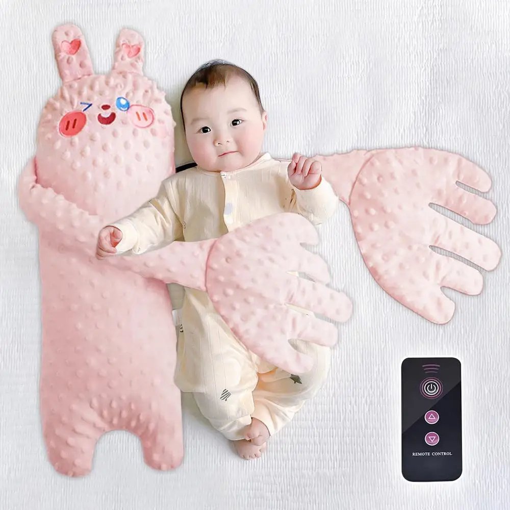 Baby Patter For Sleep Remote Control Baby Soothing Palm Baby Sleep Patting Toy Soft Electric Baby Hand Pillow Baby Sleep Soother