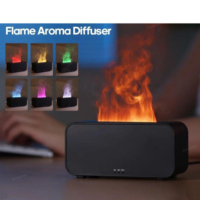 Mini Flame Aroma Diffuser USB Desktop Air Humidifier Freshener Aromatherapy Essential Oil for Home Office Store Mini Flame Aroma Diffuser USB Desktop Air Humidifier Freshener Aromatherapy Essential Oil for Home Office Store